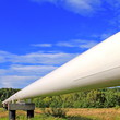 The high pressure pipeline