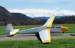 planeur en attente de décollage