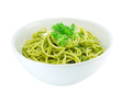 spaghetti pesto