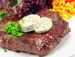 Foto: rindersteak mit kräuterbutter rindersteak mit kräuterbutter