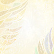 Abstract light  beige floral background