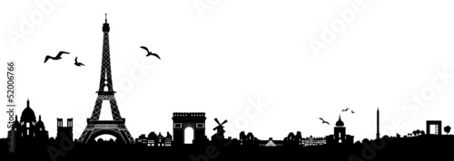 Vector: Paris Skyline Paris Skyline