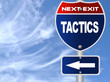 Photo: Tactics road sign Tactics road sign