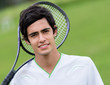 Male tennis player