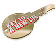 A New Life Gold Key Begin Fresh Restart Improvement