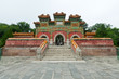 Chinese traditional style building in an ancient garden, north c