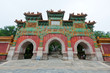 Chinese traditional style building in an ancient garden, north c