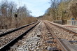 Foto: Voie ferrée, rails. Voie ferrée, rails.
