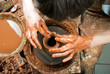 potter at work