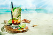 Foto: Refreshing iced rum mojito cocktail Refreshing iced rum mojito cocktail