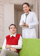  doctor and female patient