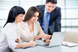 Business team working
