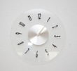 transparent wall clock