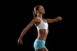 Photo: Fitness woman smiling Fitness woman smiling