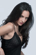Photo: Angry young woman staring at you Angry young woman staring at you