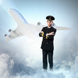 Photo: Image of male pilot Image of male pilot