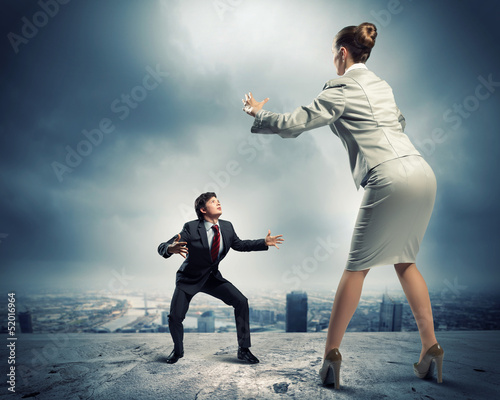 Photo: Business dispute Business dispute