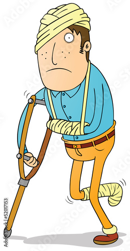 Vector: physical injuries physical injuries