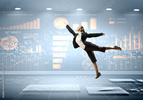 Photo: image of pretty businesswoman image of pretty businesswoman