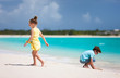 Two kids at beach