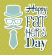 Vector: fathers day fathers day
