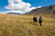 Trekking on Kamchatka.