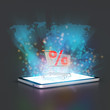 Online Einkauf Konzept 3D