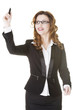 Photo: Businesswoman with a marker Businesswoman with a marker