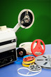 old film projector