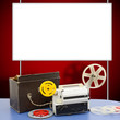 old film projector