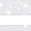 Silver abstract vector background, Christmas template