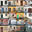 portoni e finestre collage