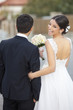 Happy bride