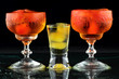 Photo: nice color drinks with ice nice color drinks with ice