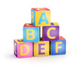 A,B,C cubes pyramide