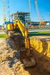 Photo: excavator in work excavator in work