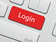 Login keyboard key