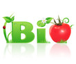 Word "Bio" ecological design