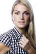 Foto: Portrait of a beautiful blond Portrait of a beautiful blond