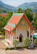 Foto: Old building - part of Buddhist temple complex. Thailand. Old building - part of Buddhist temple complex. Thailand.