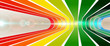 Background with stripes in perspective with optical flares