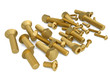 Brass bolts