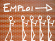 file d'attente pour l'emploi