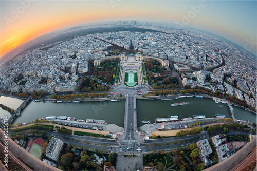 Photo: Paris vue panoramique Paris vue panoramique