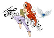 Dancing girl