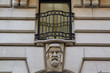 Antique ancient architectural details of Europe
