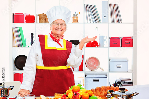 Photo: senior cook senior cook