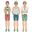 Vecteur : Fashion men Fashion men