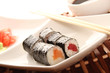 Sushi on a plate