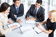 Business team working